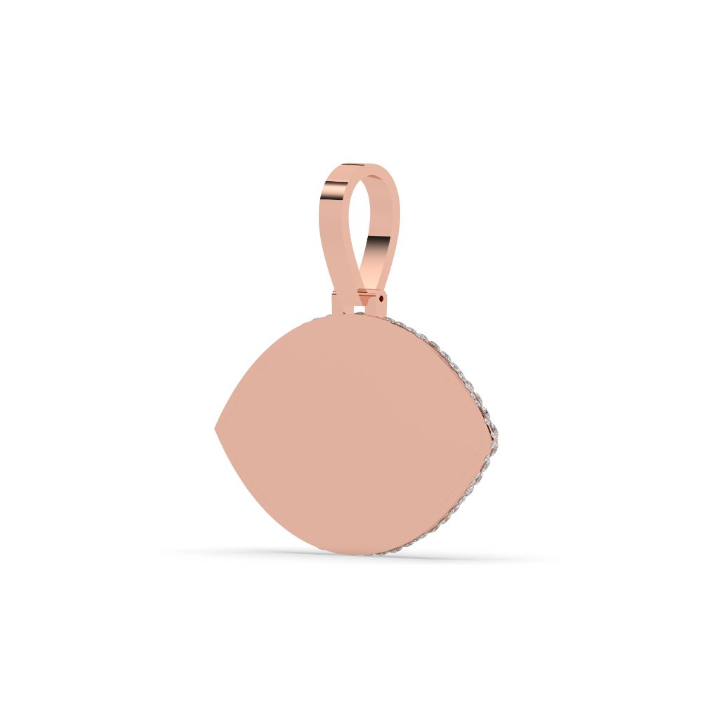 Diamond Studded Evil Eye Pendant