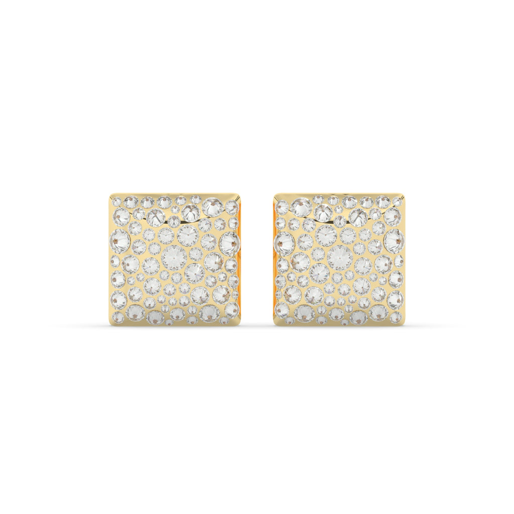 Gold Gradient Diamond Studs