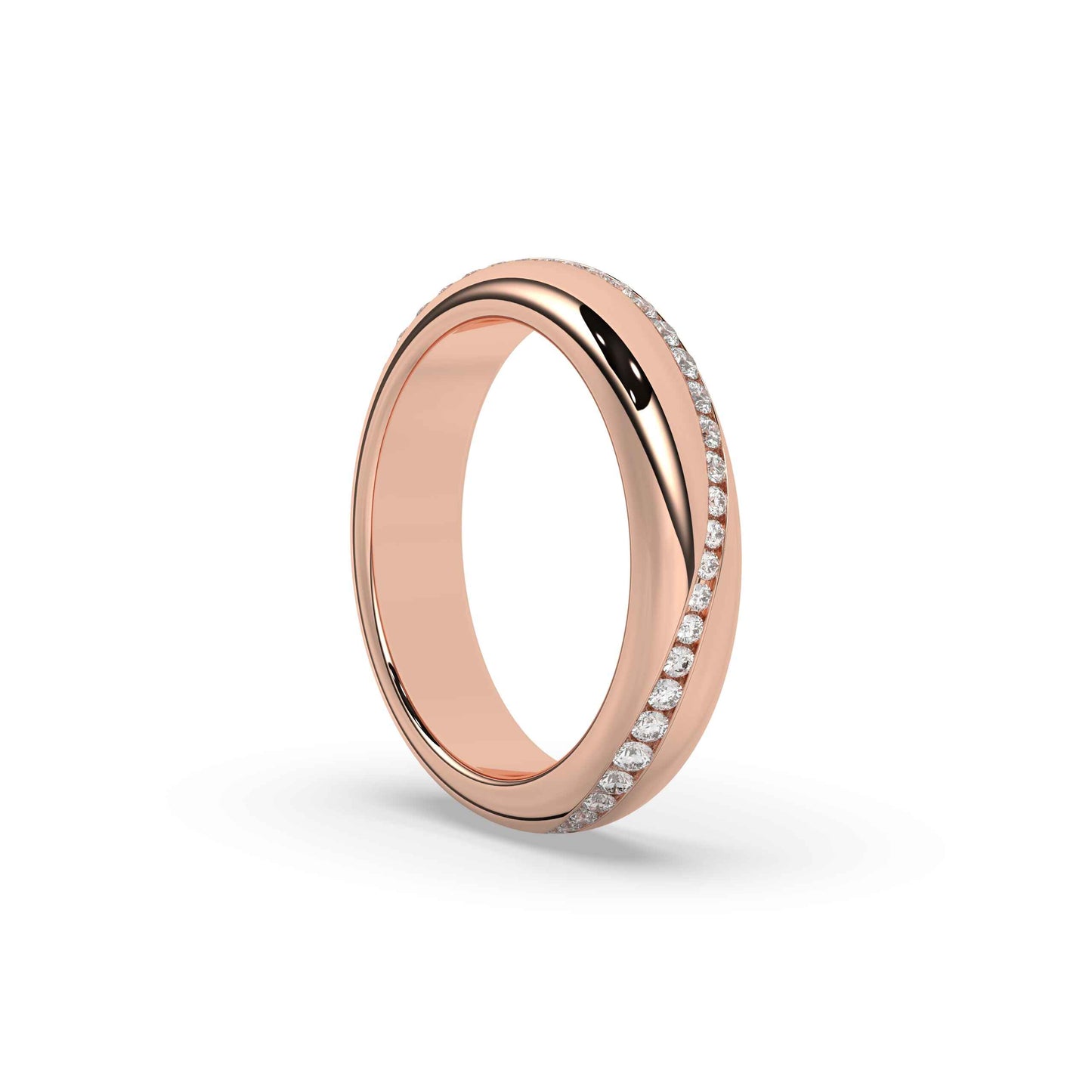 Classic Gold Diamond Eternity Band