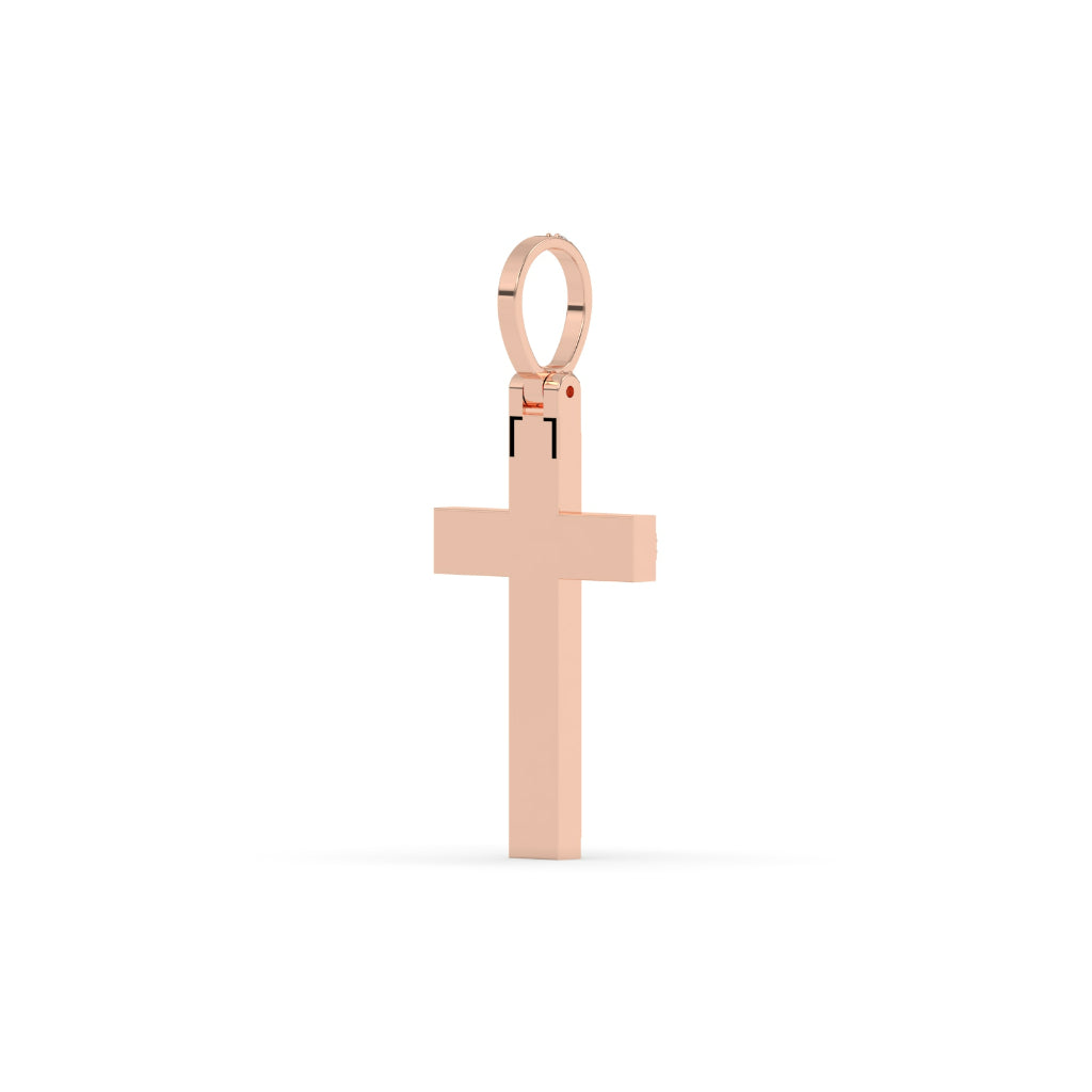Classic Iced Out Cross Pendant