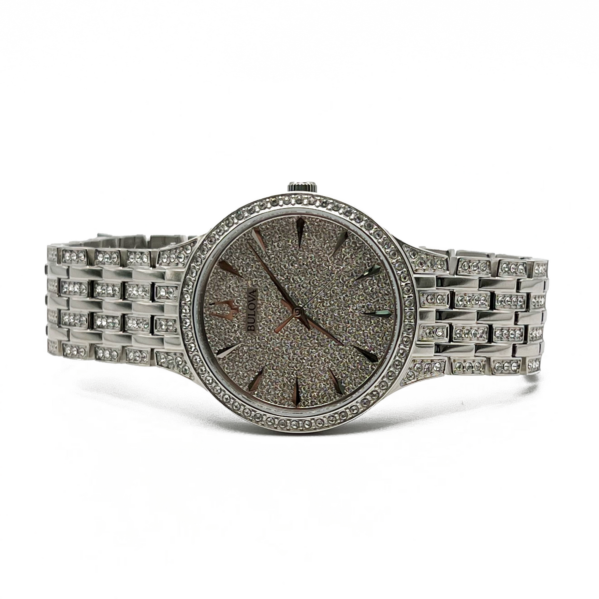 Octava Bulova Crystal - All Steel Watch