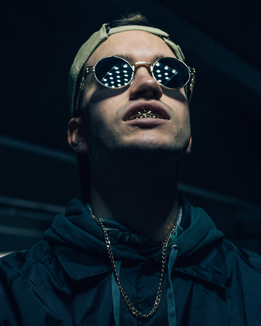 What are custom Grillz made of?