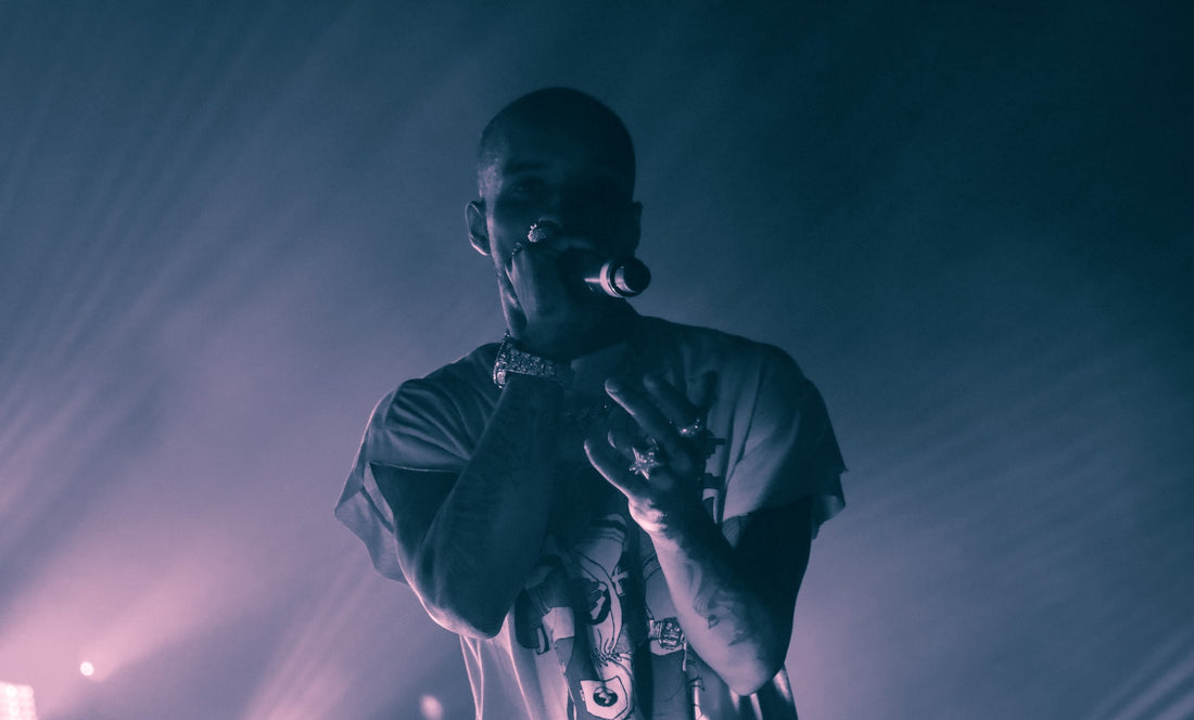 Rappers wear custom grillz