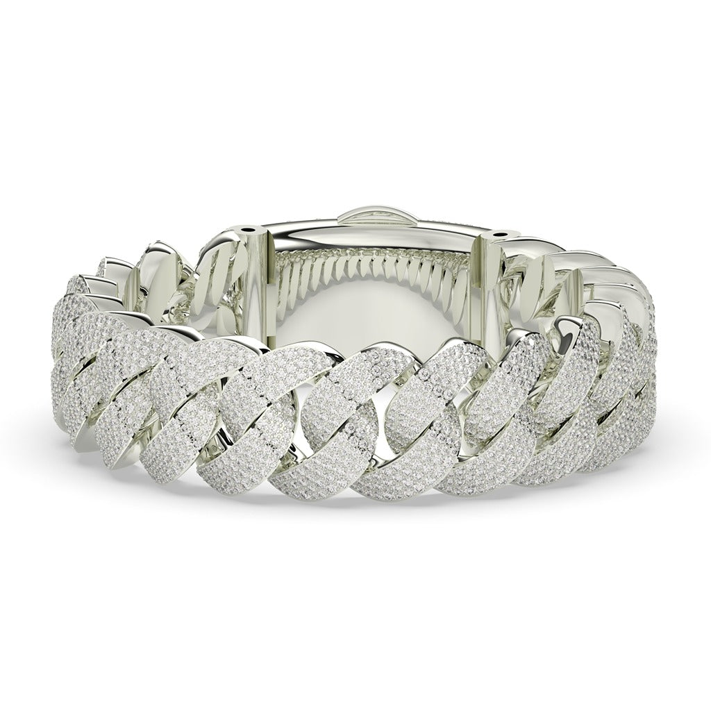 Thick Shine Gold Chain Bracelet