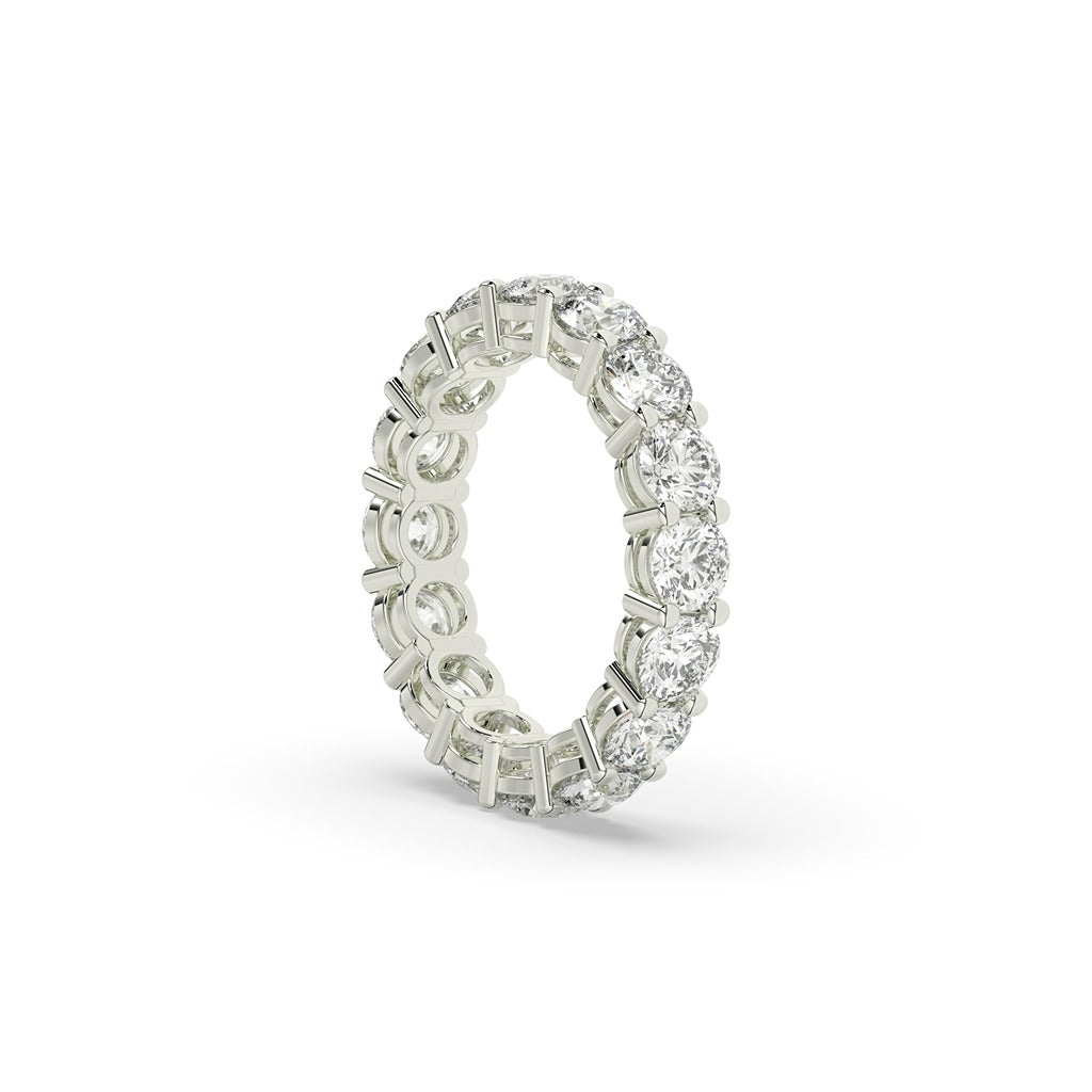 Oval Cut Diamond Eternity Band
