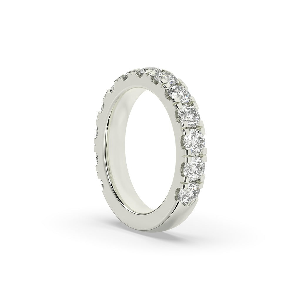 Round Cut Diamond Eternity Band