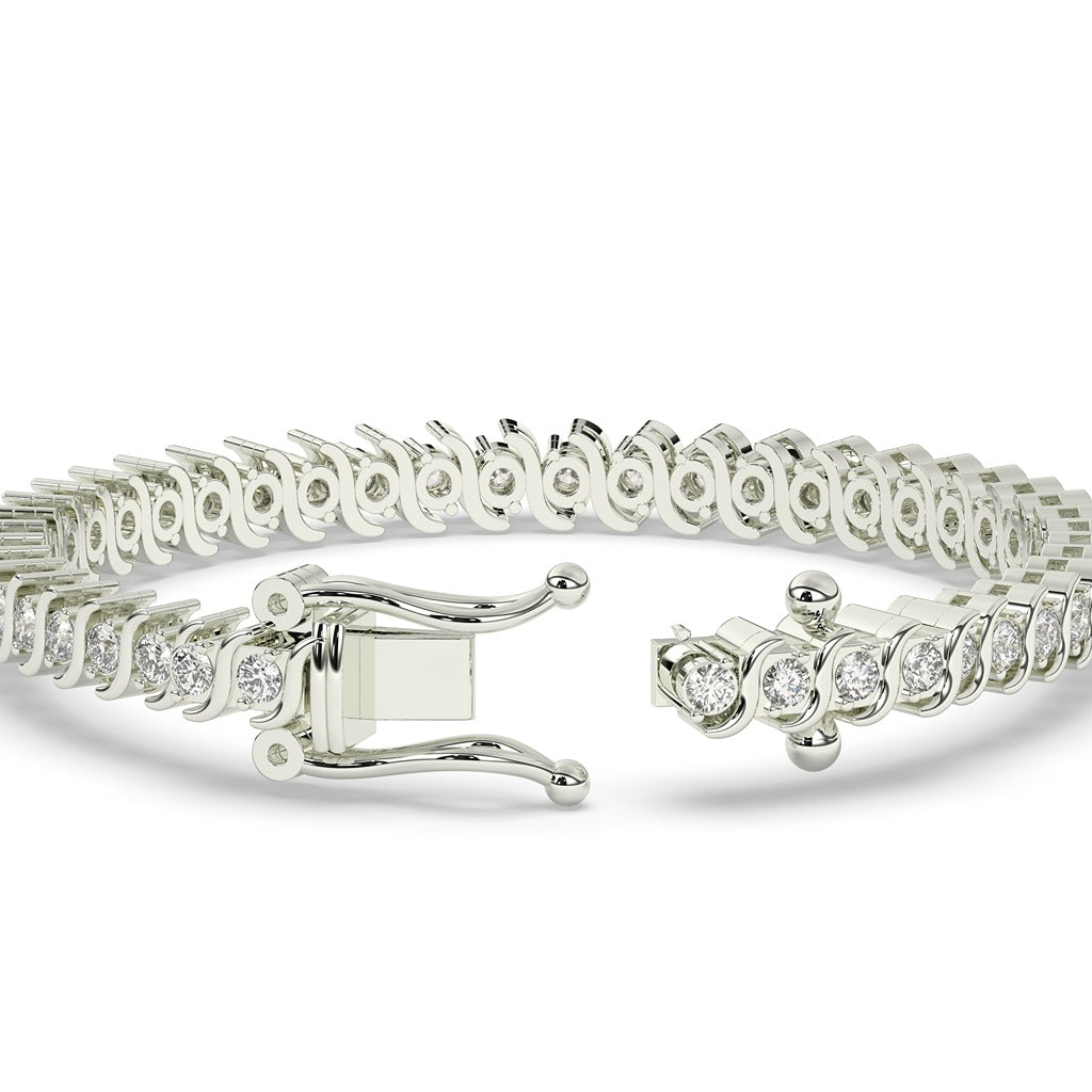 Royal Spark Claw Diamond Bracelet