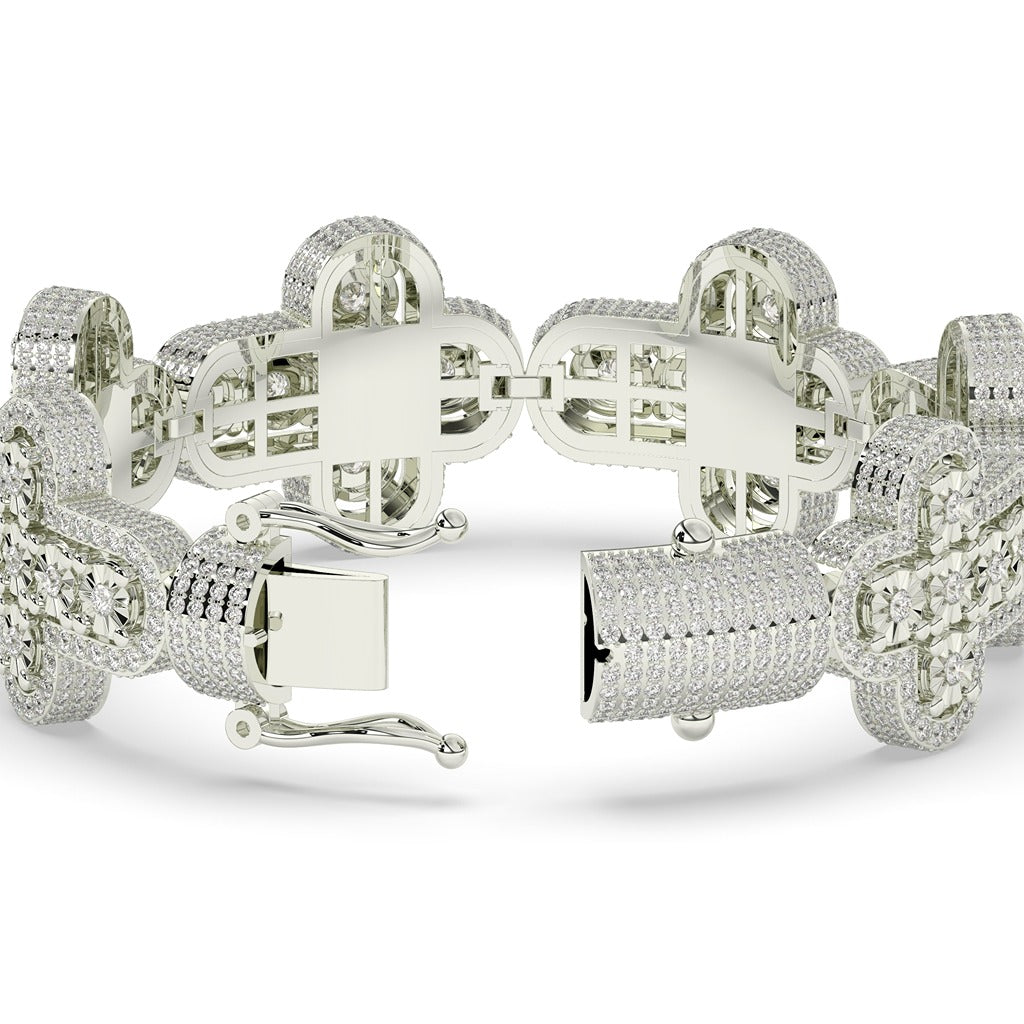 Royal Cross Shine Gold Bracelet