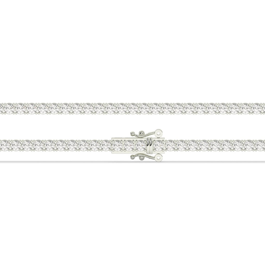Elegant Round Diamond Gold Bracelet