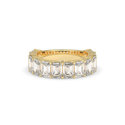 Round Cut Bezel-Set Diamond Eternity Band