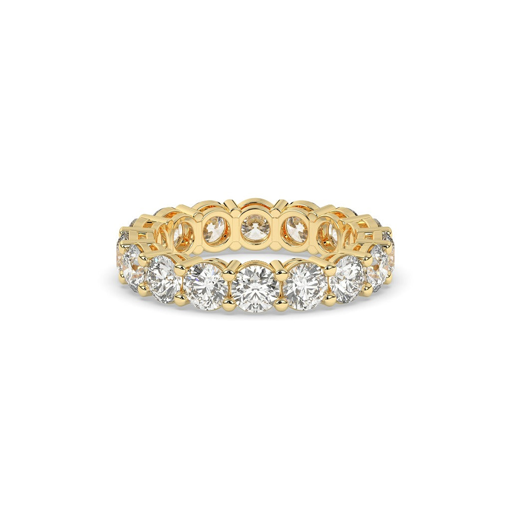 Oval Cut Diamond Eternity Band