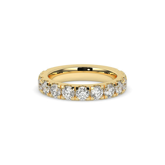 Round Cut Diamond Eternity Band