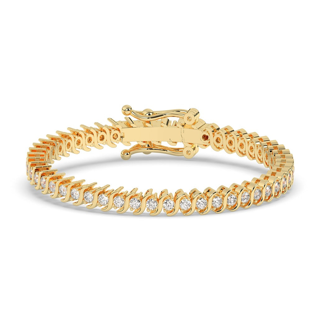 Royal Spark Claw Diamond Bracelet