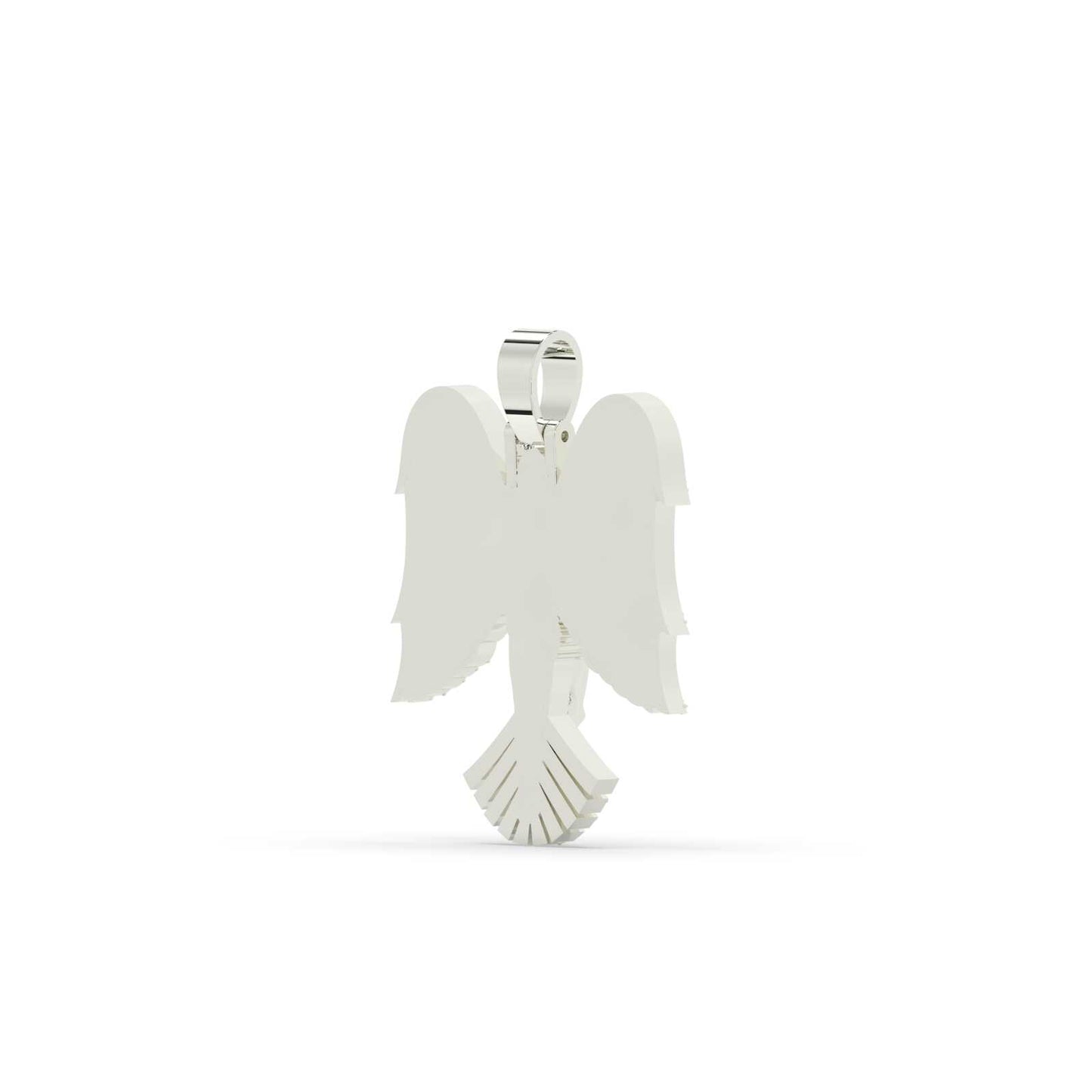 Jesus With Angel Wings Pendant
