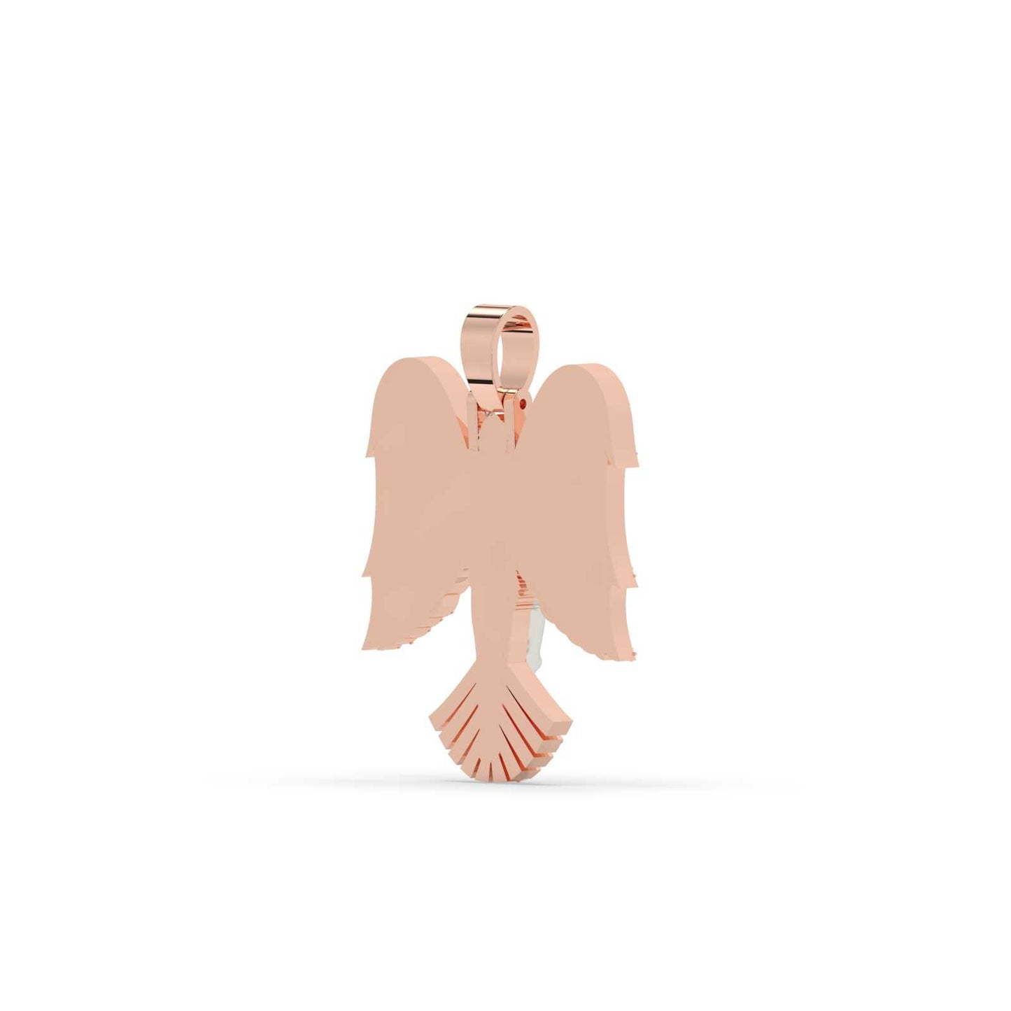 Jesus With Angel Wings Pendant
