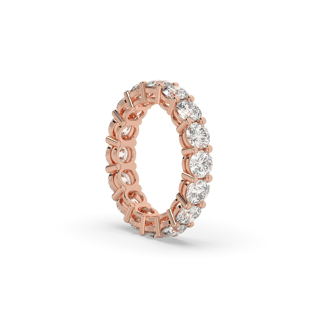 Oval Cut Diamond Eternity Band