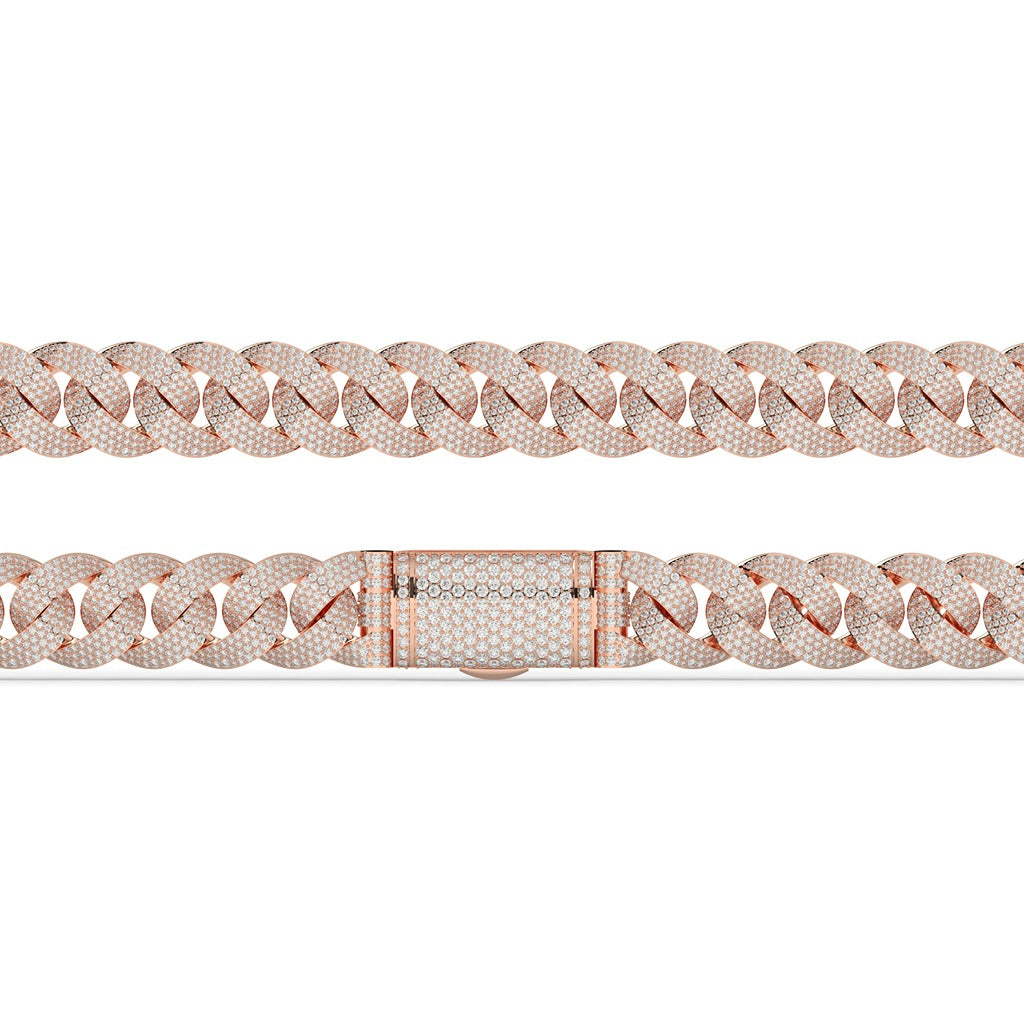 Thick Shine Gold Chain Bracelet