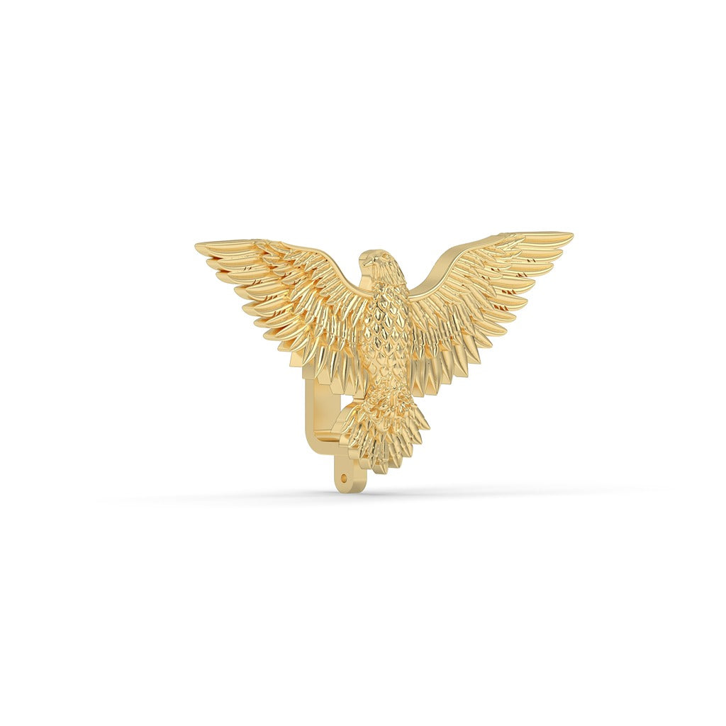 Golden Eagle Spread Wings Pendant