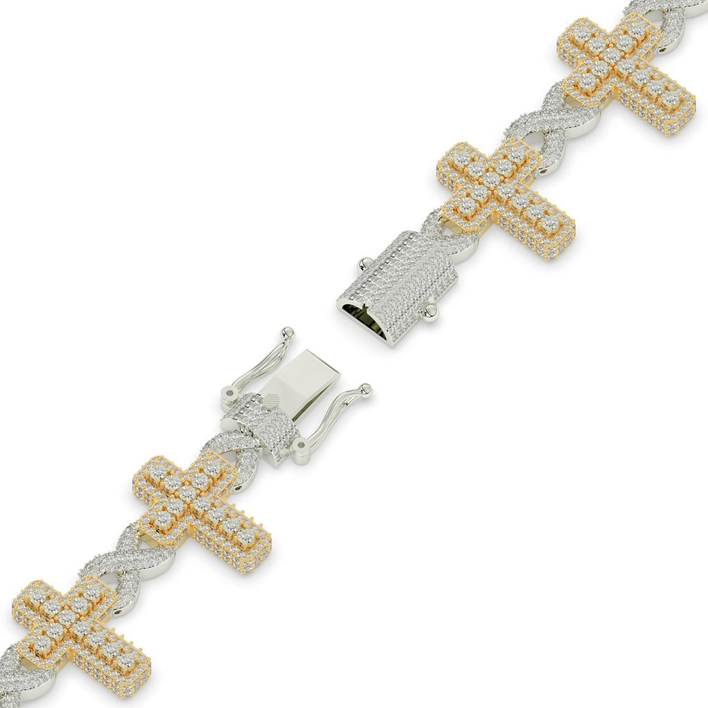 Bling Faith Gold Drip Bracelet