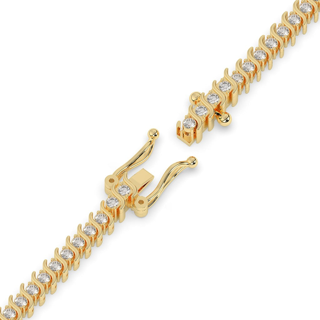 Royal Spark Claw Diamond Bracelet
