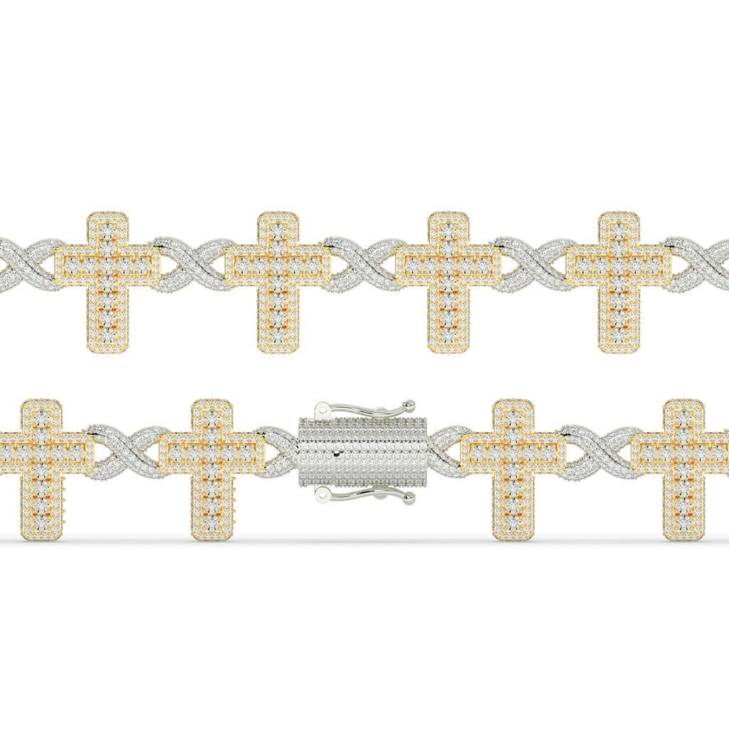 Bling Faith Gold Drip Bracelet