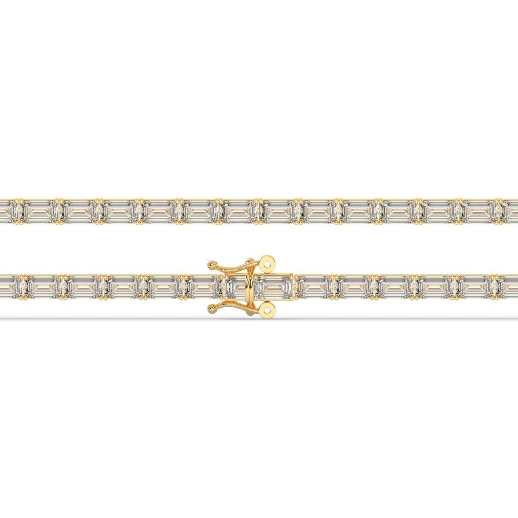 Classic Baguette Diamond Bracelet