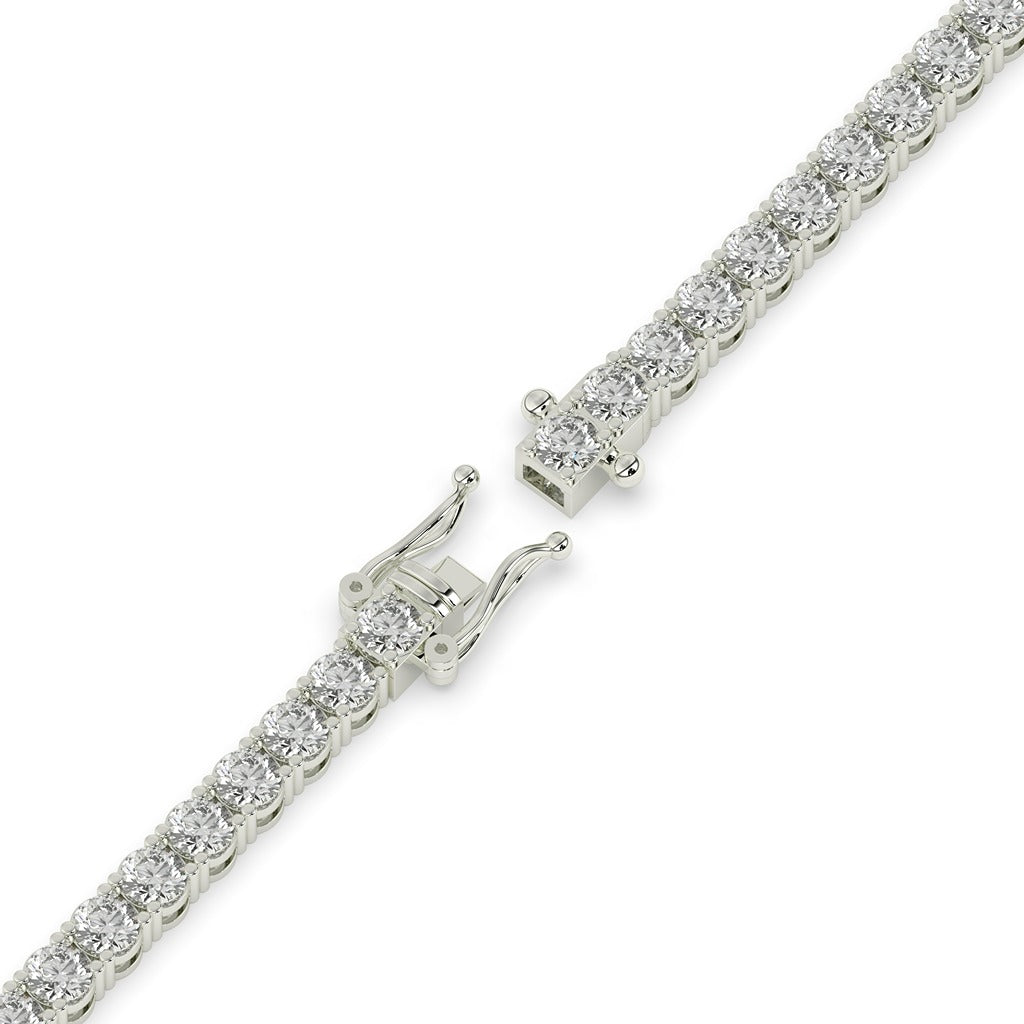 High-Polish Gold Band with Diamond Inlay