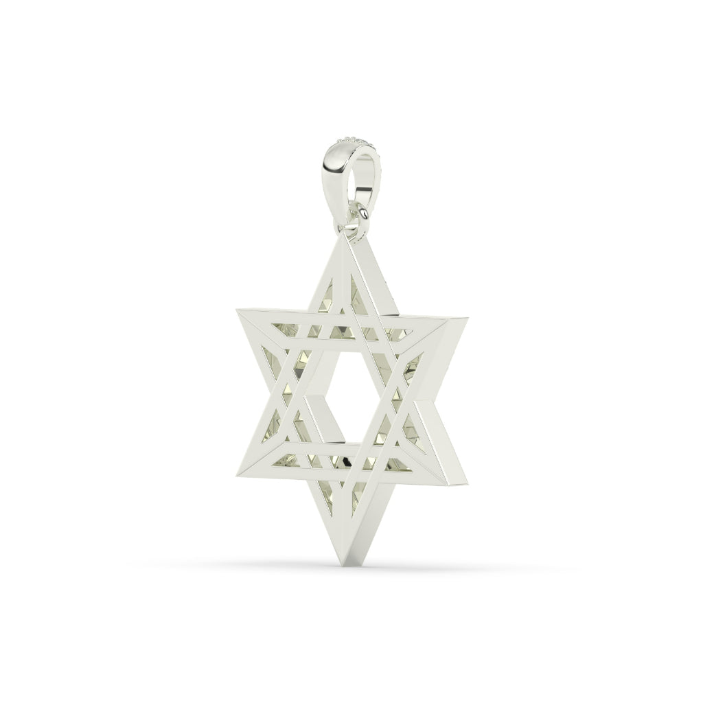 Diamond Star Gold Charm Necklace