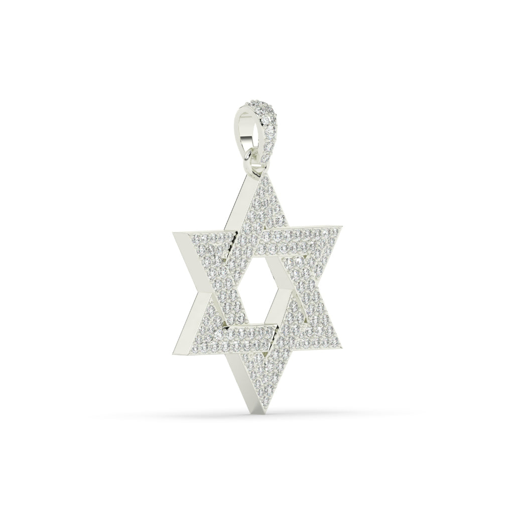 Diamond Star Gold Charm Necklace