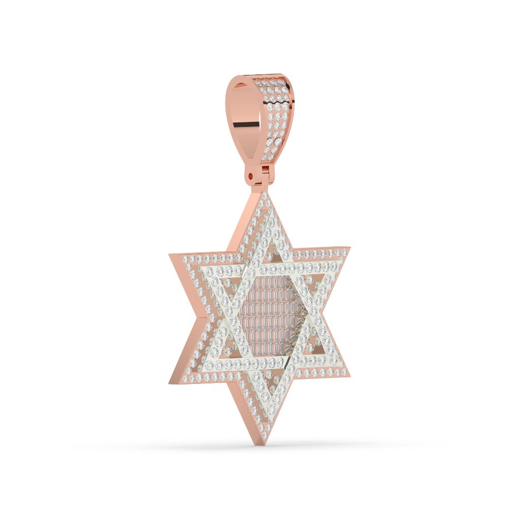 Six Pointed Star Jewelry Charm