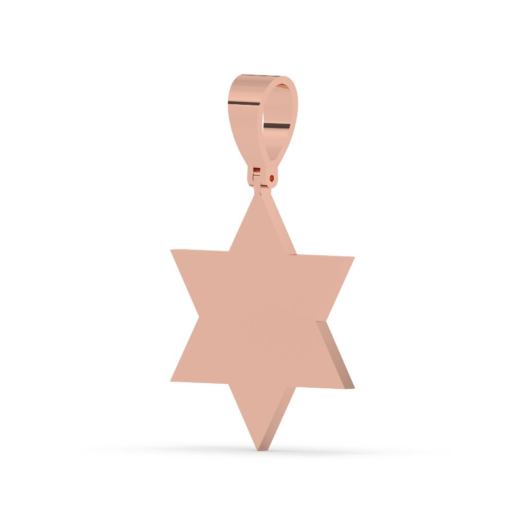 Six Pointed Star Jewelry Charm