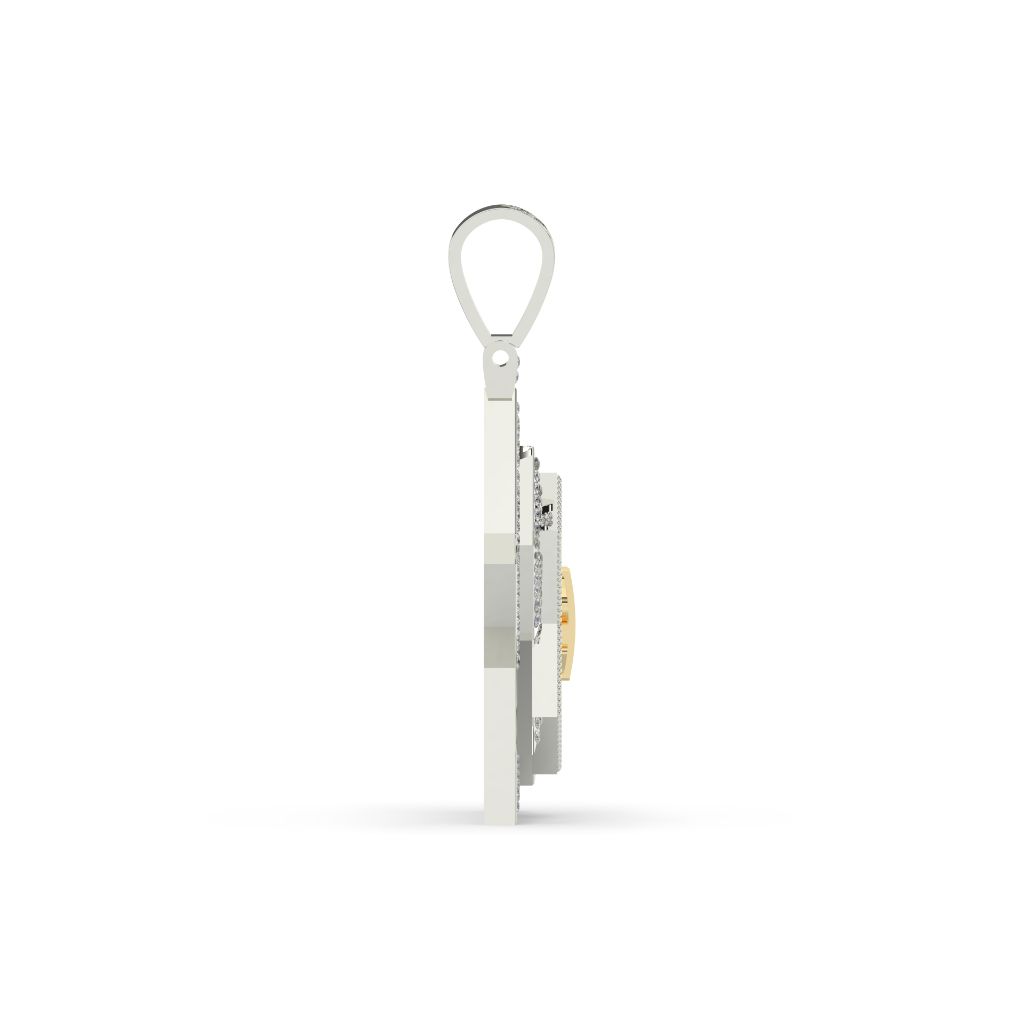 Dollar Star Gold Pendant Charm