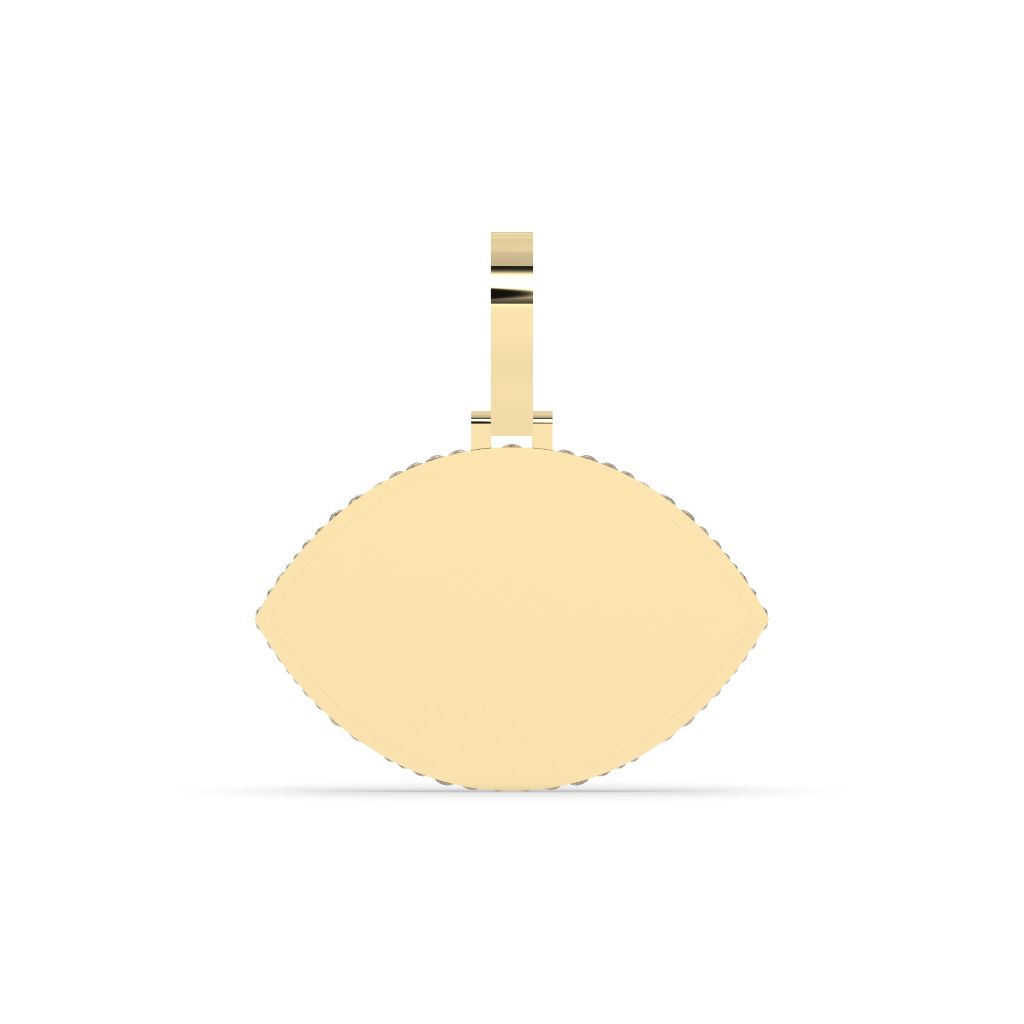 Diamond Studded Evil Eye Pendant