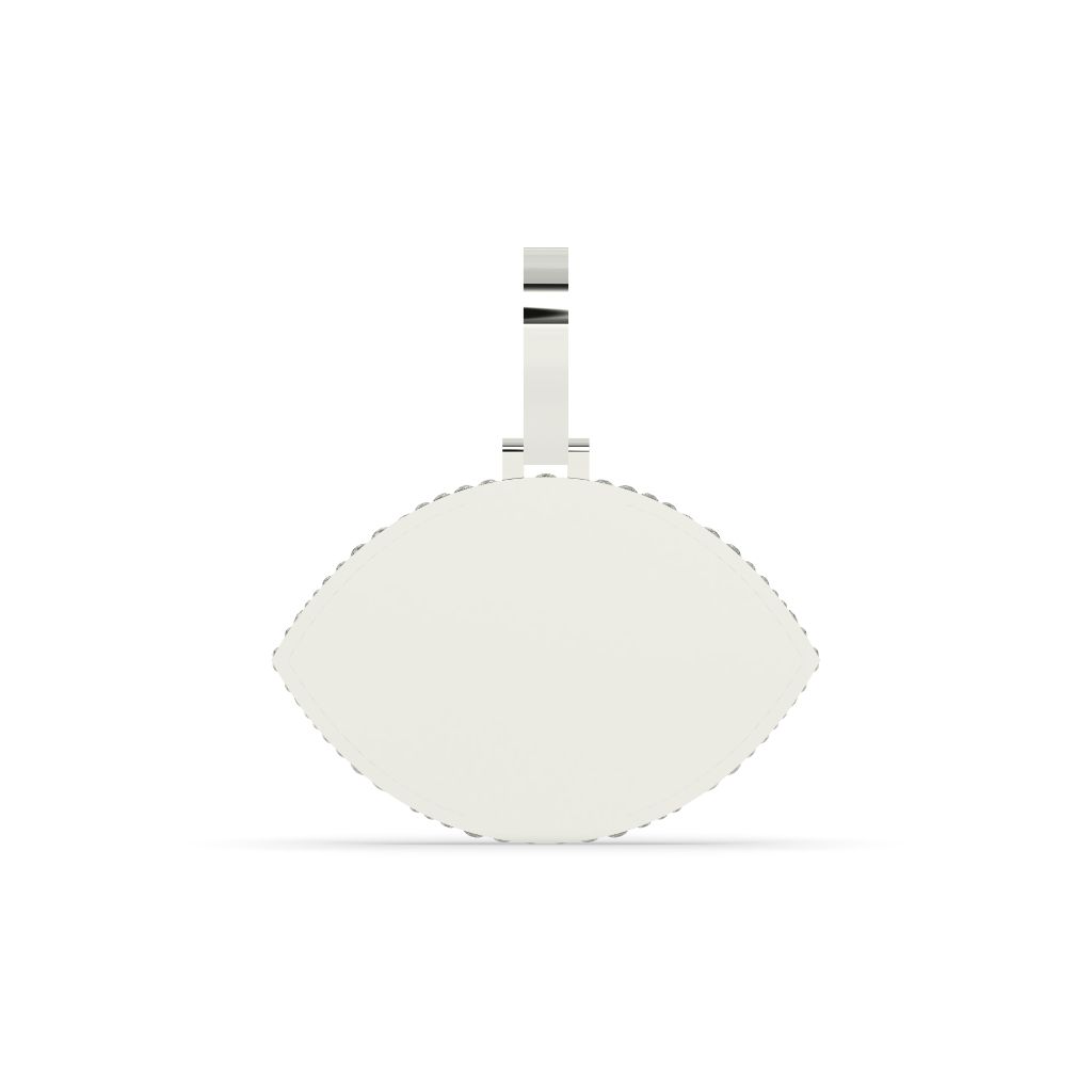 Diamond Studded Evil Eye Pendant