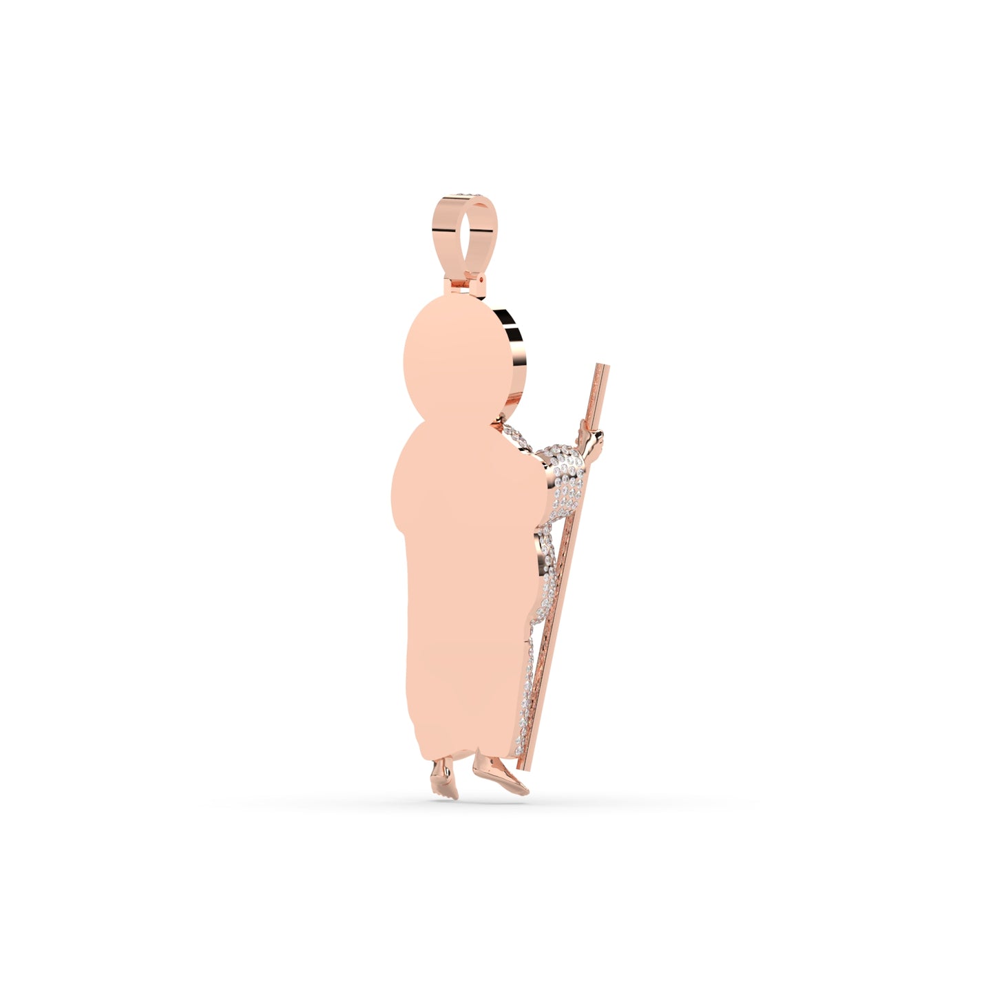 Saint Jude Diamond Gold Pendant