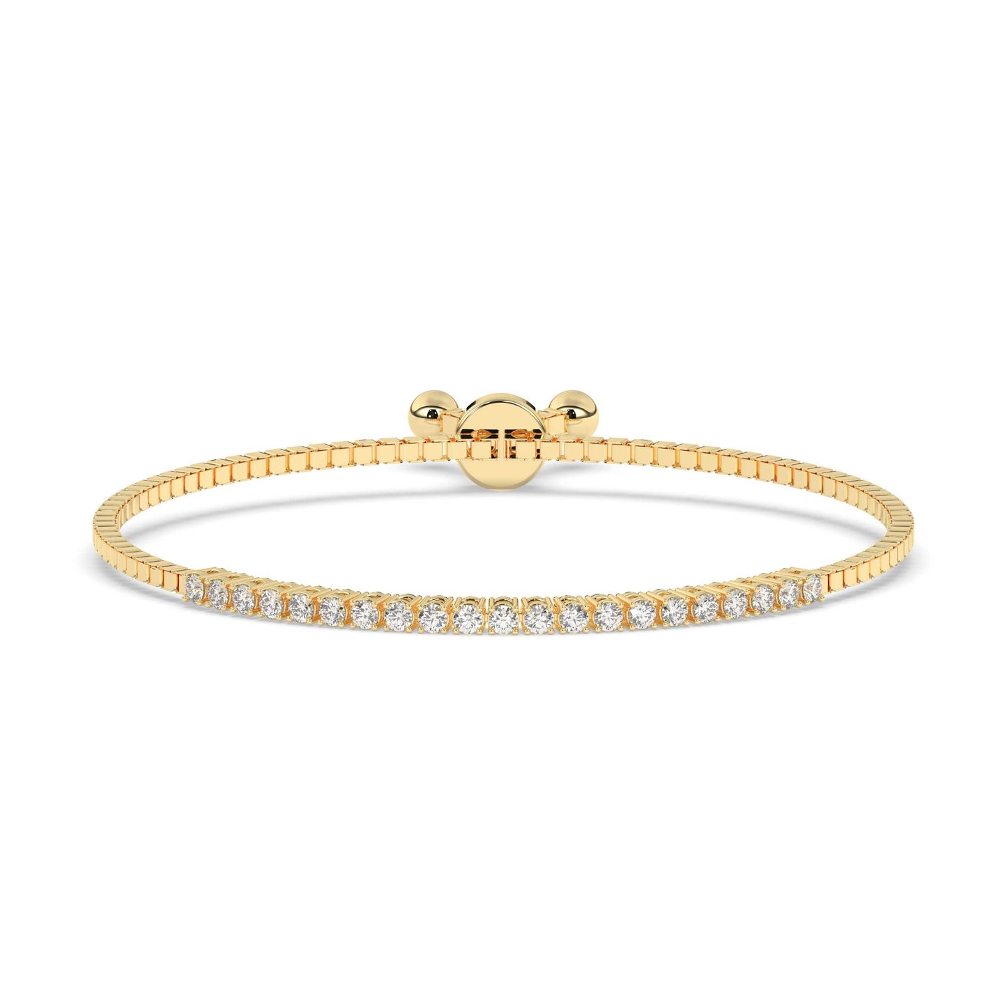Double Layer Gold Tennis Bracelet