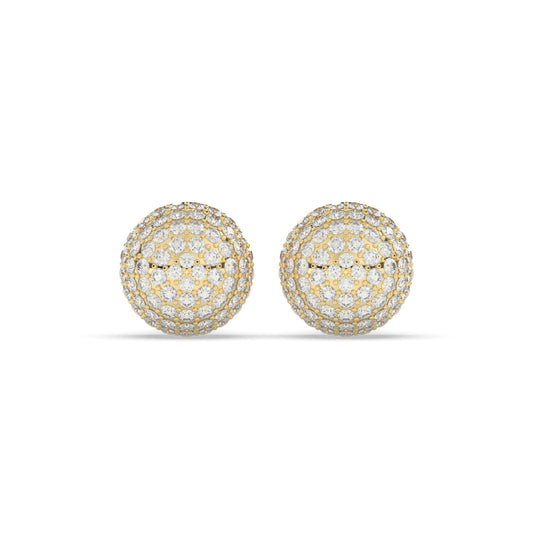 Twilight Glow Dome Stud Earrings