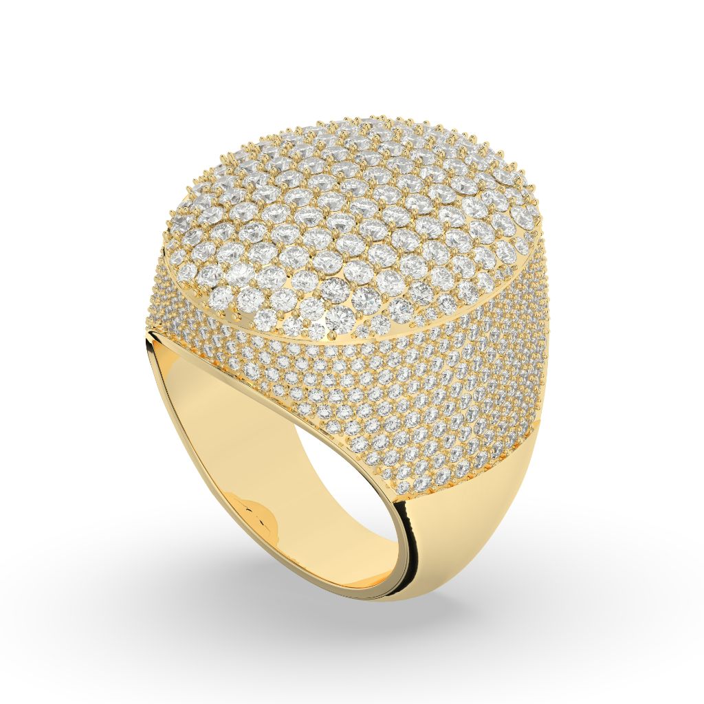 Royal Cluster Dome Diamond Ring