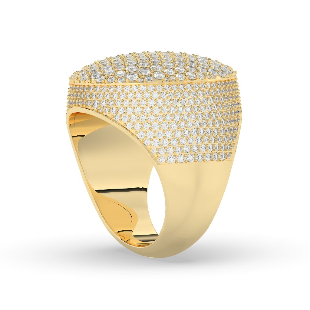 Royal Cluster Dome Diamond Ring