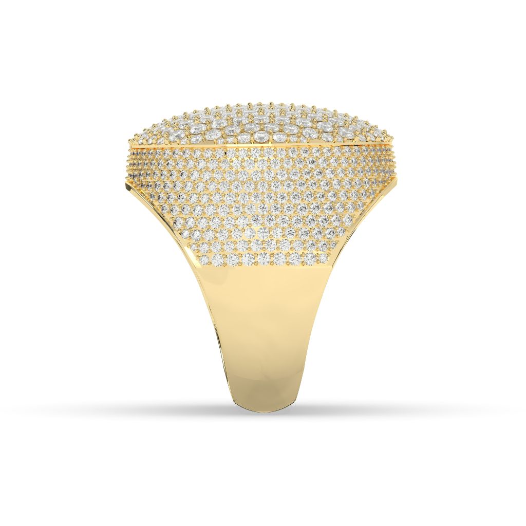 Royal Cluster Dome Diamond Ring