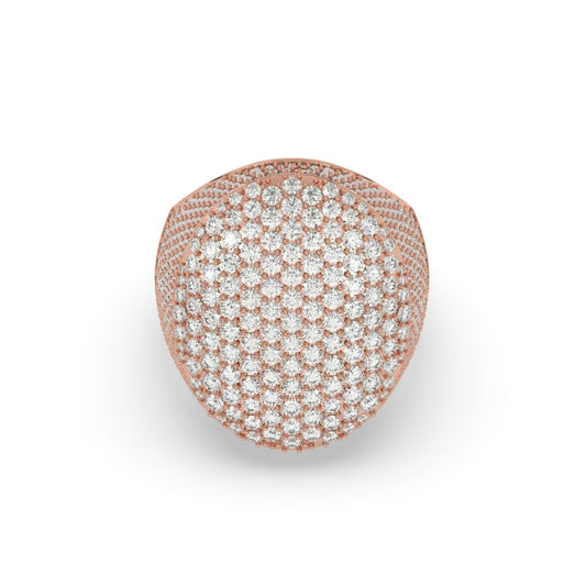 Royal Cluster Dome Diamond Ring