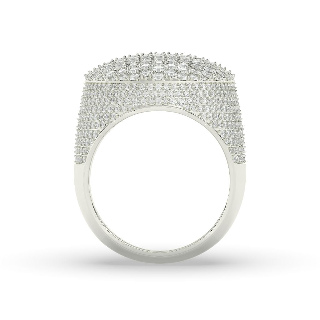 Royal Cluster Dome Diamond Ring