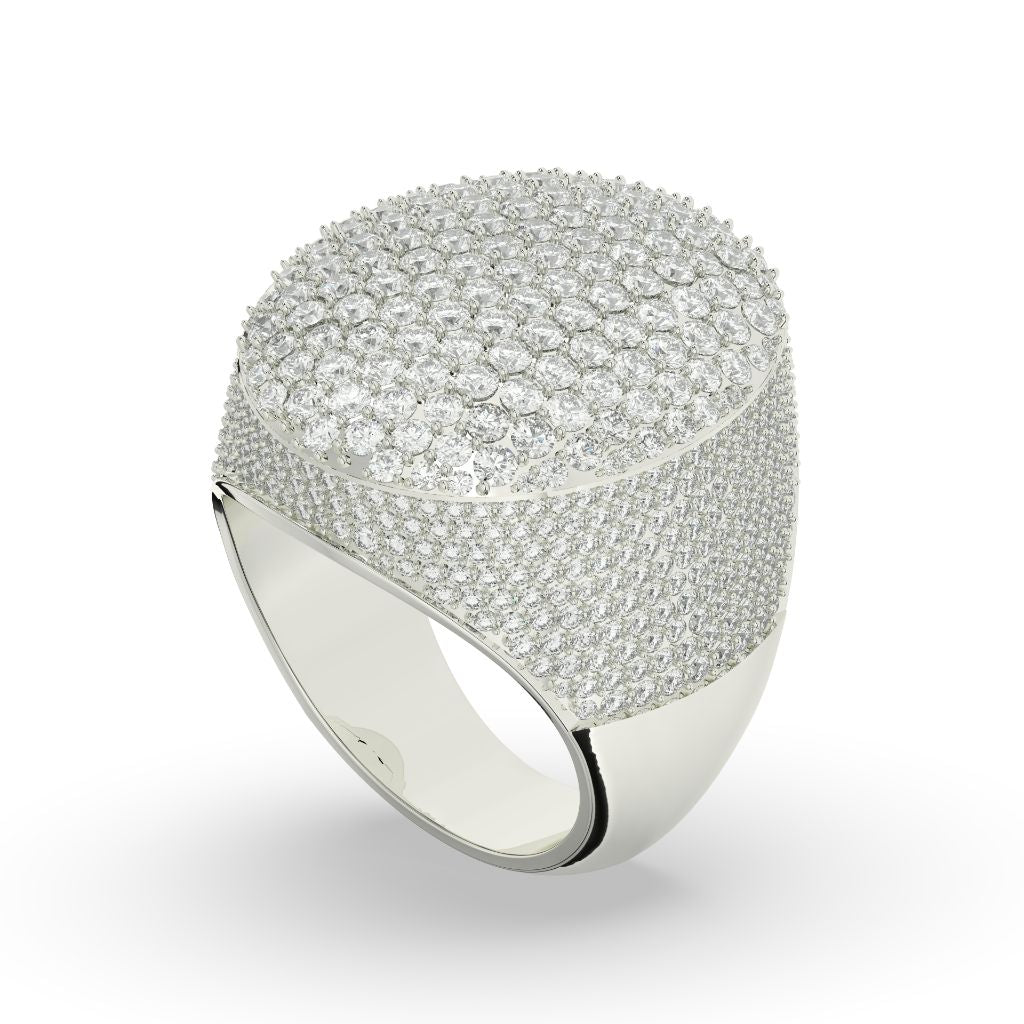 Royal Cluster Dome Diamond Ring