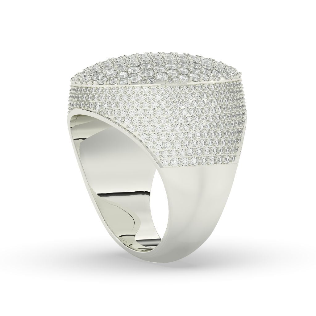 Royal Cluster Dome Diamond Ring