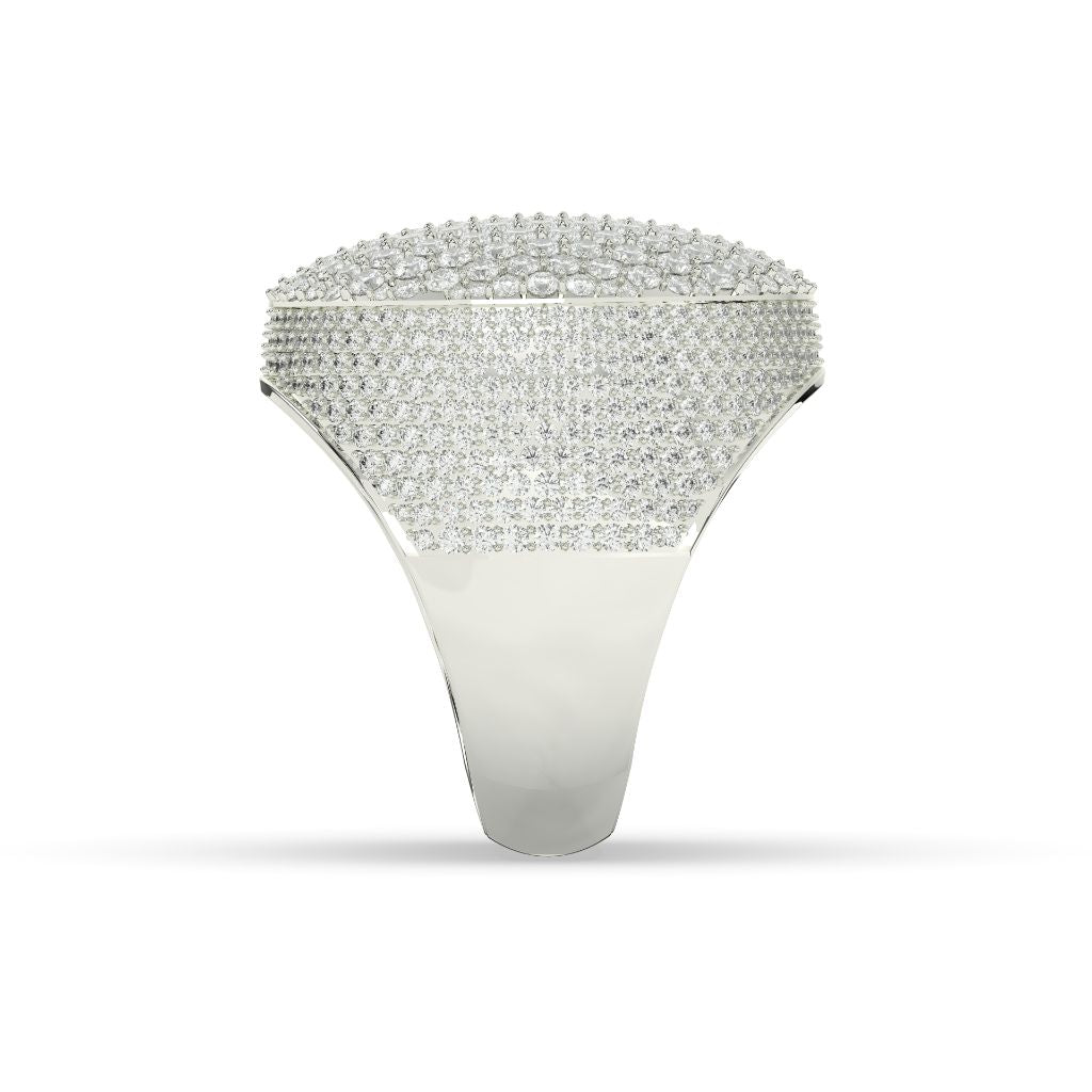 Royal Cluster Dome Diamond Ring