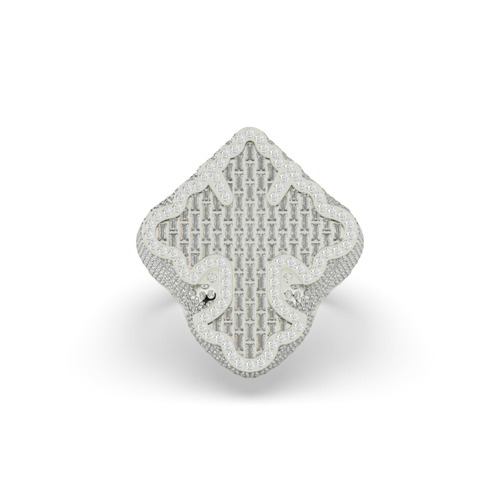 Golden Majesty Crown Style Ring