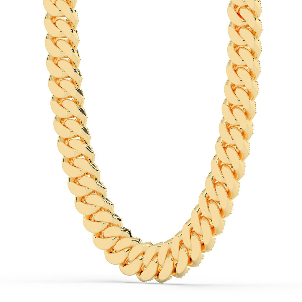 Sharp Shine Zigzag Cuban Chain