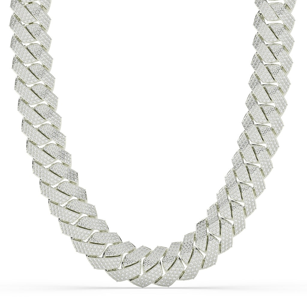 Sharp Shine Zigzag Cuban Chain