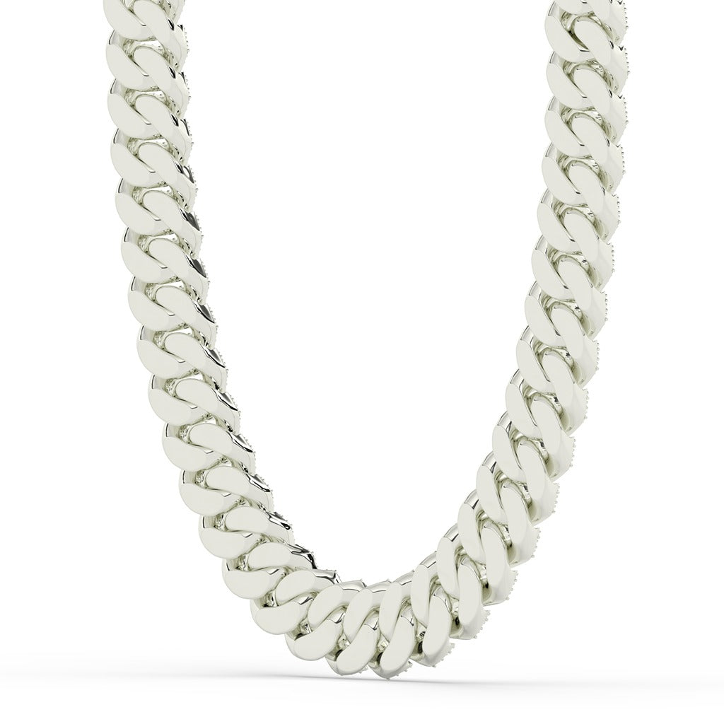 Sharp Shine Zigzag Cuban Chain