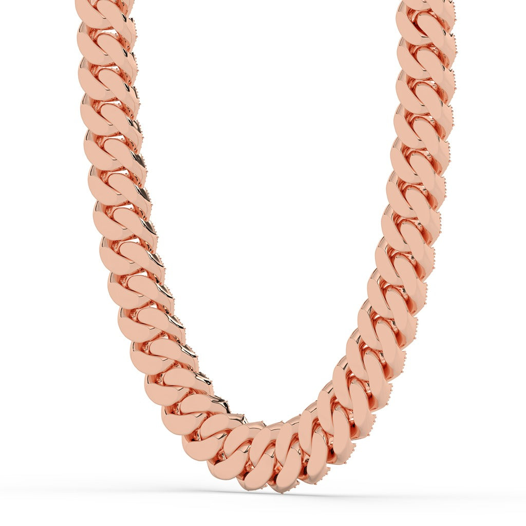 Sharp Shine Zigzag Cuban Chain